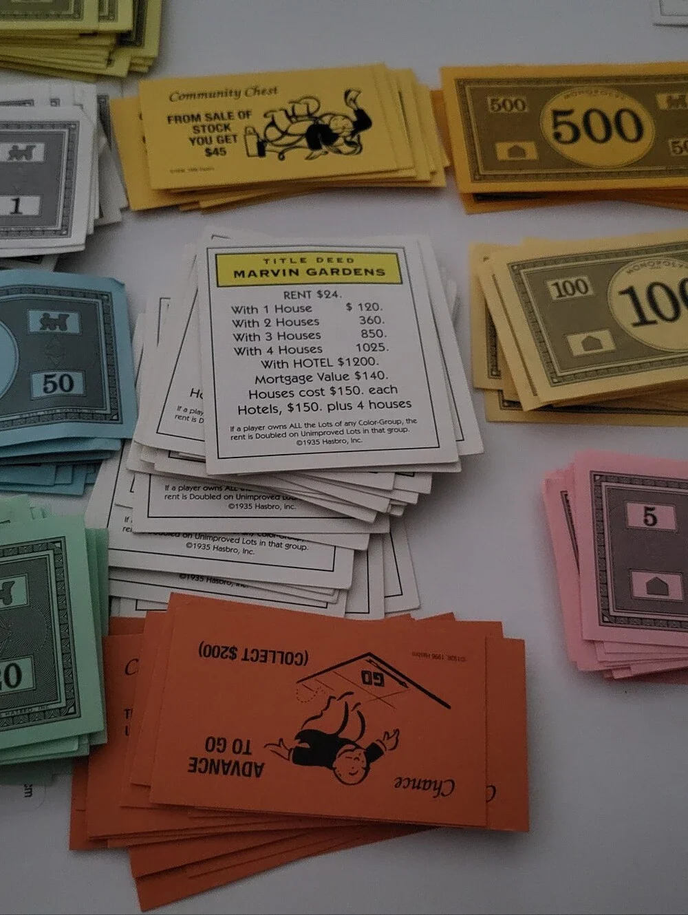 Monopoly Complete Games Pieces